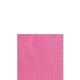 Bright Pink Paper Beverage Napkins, 5in, 40ct